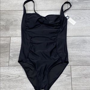 Black One Piece Bathing Suit